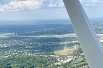 Rundflug über Hamburg