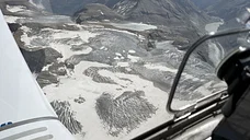 Überflug Alpen