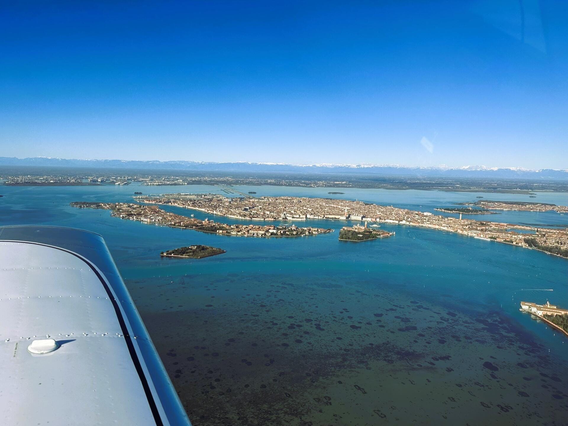 Scenic Flight over Veneto and Venice Lagoon