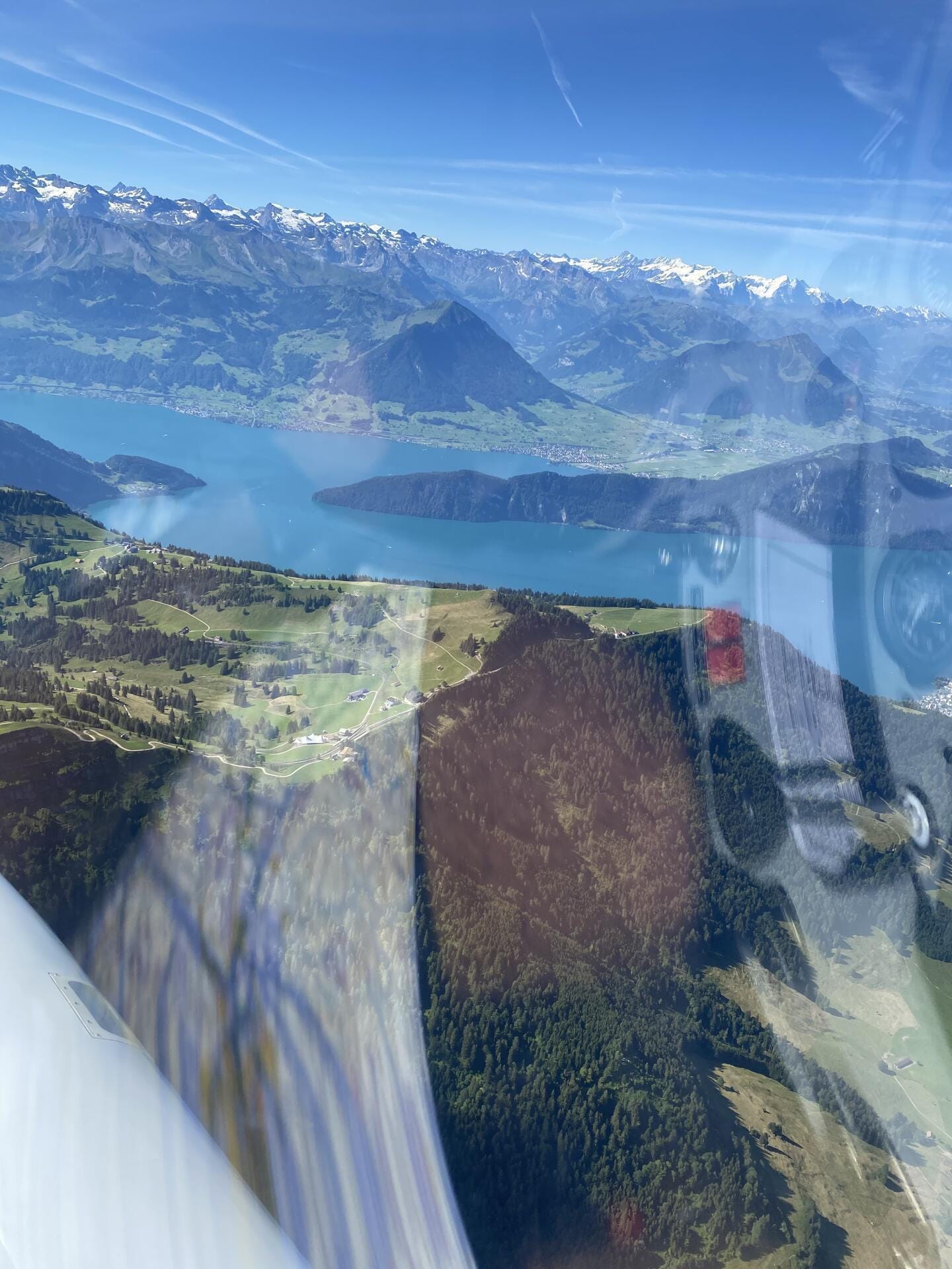 Innerschweiz - Rigi Rundflug