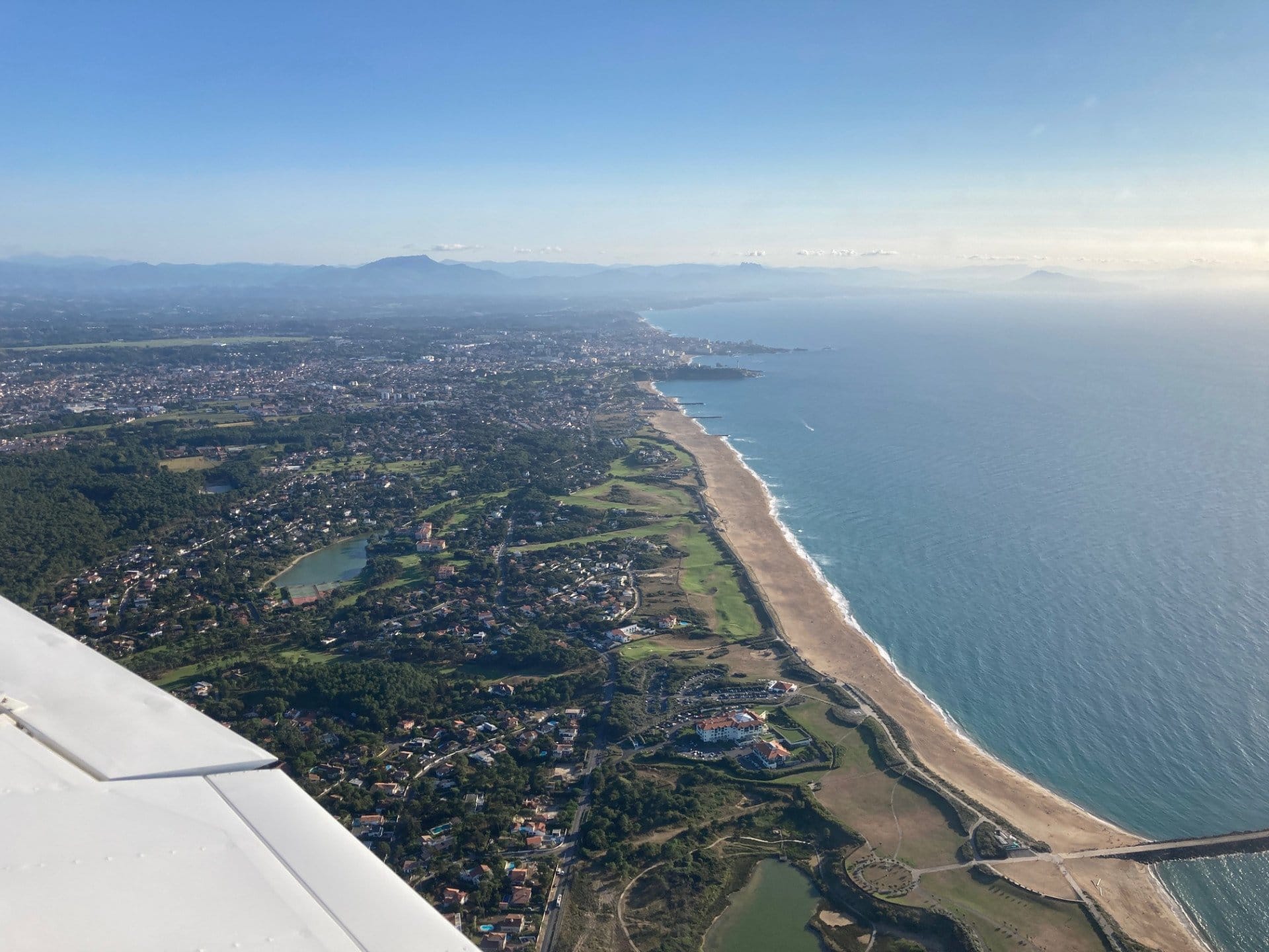 Balade aérienne : Piedmont Pyrénéen, Côte basque