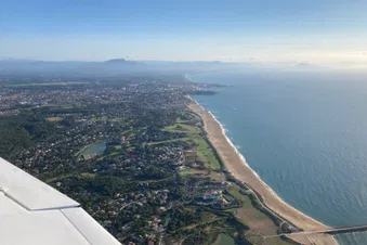 Balade aérienne : Piedmont Pyrénéen, Côte basque