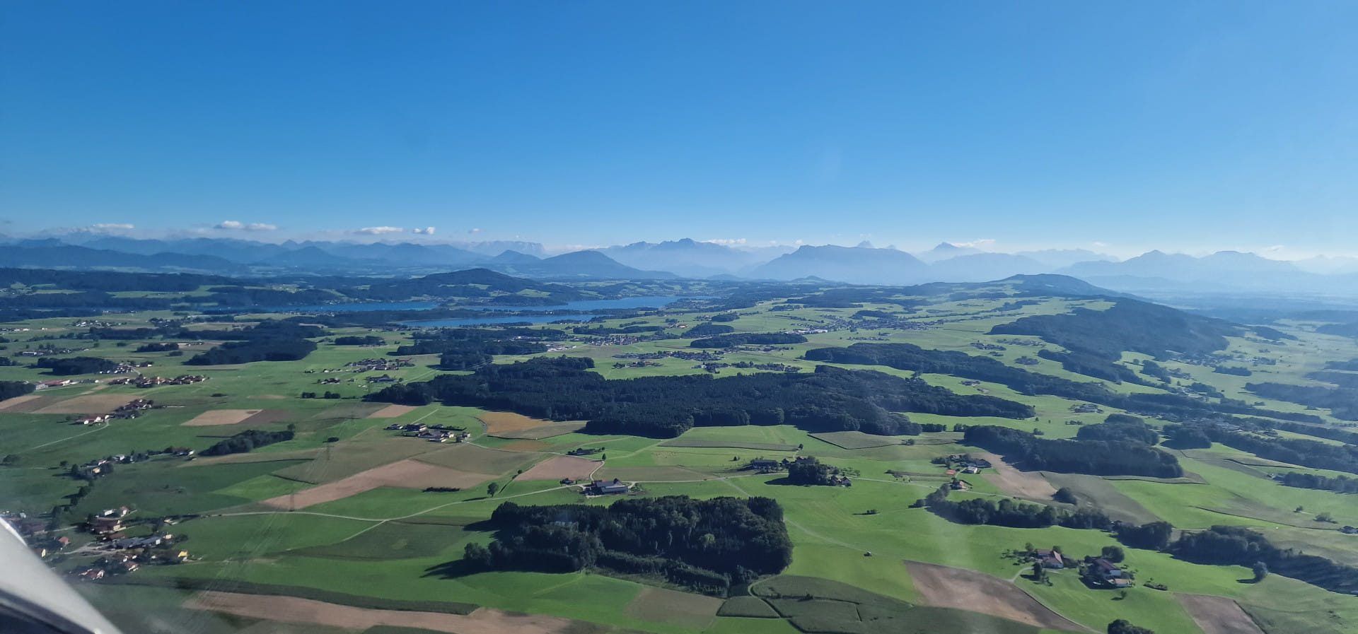 Rundflug über bayrische Seen im Alpenvorland (2 Sitzer)