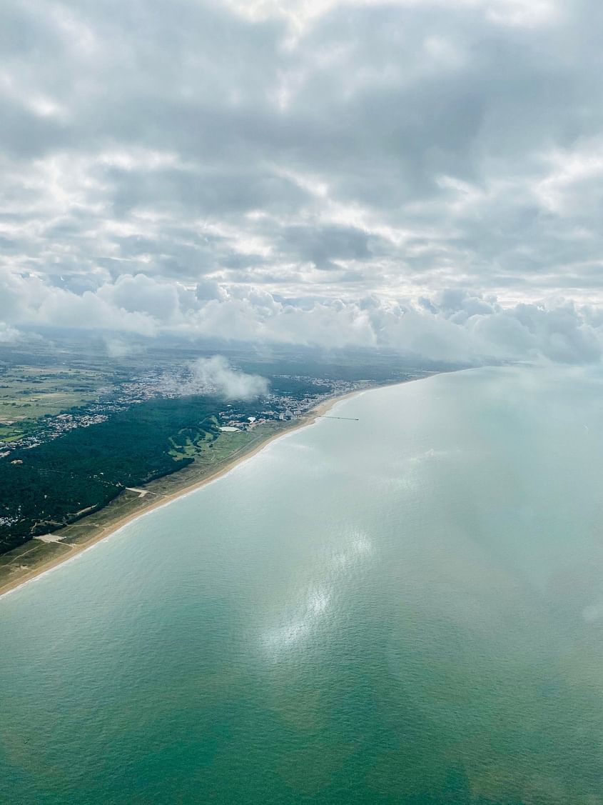 Survolez la côte vendéenne au départ de Nantes Atlantique !