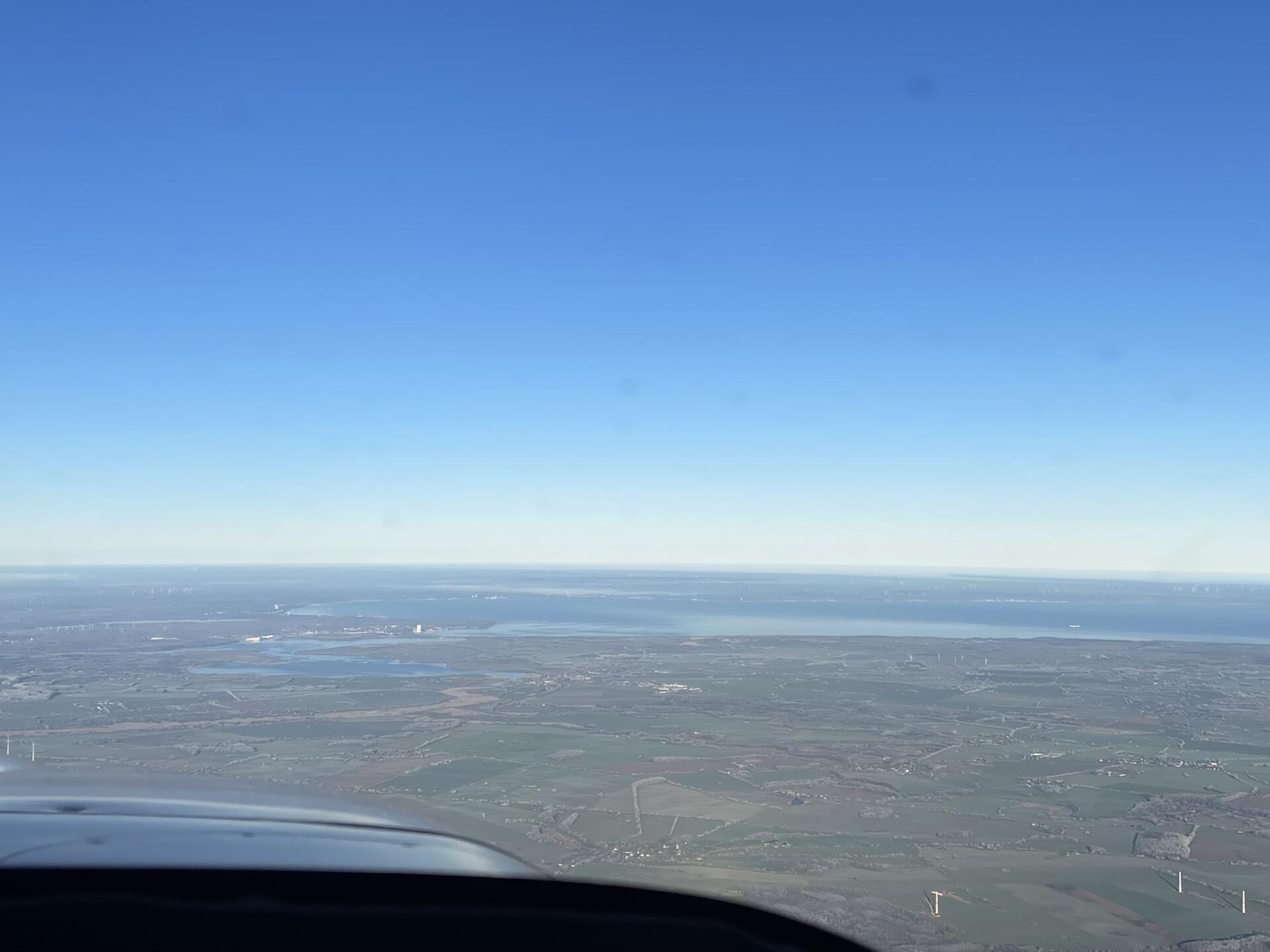 Anflug auf die Nordsee