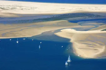 Découverte d'Arcachon en Hélicoptère - « Cap Banc d'Arguin »