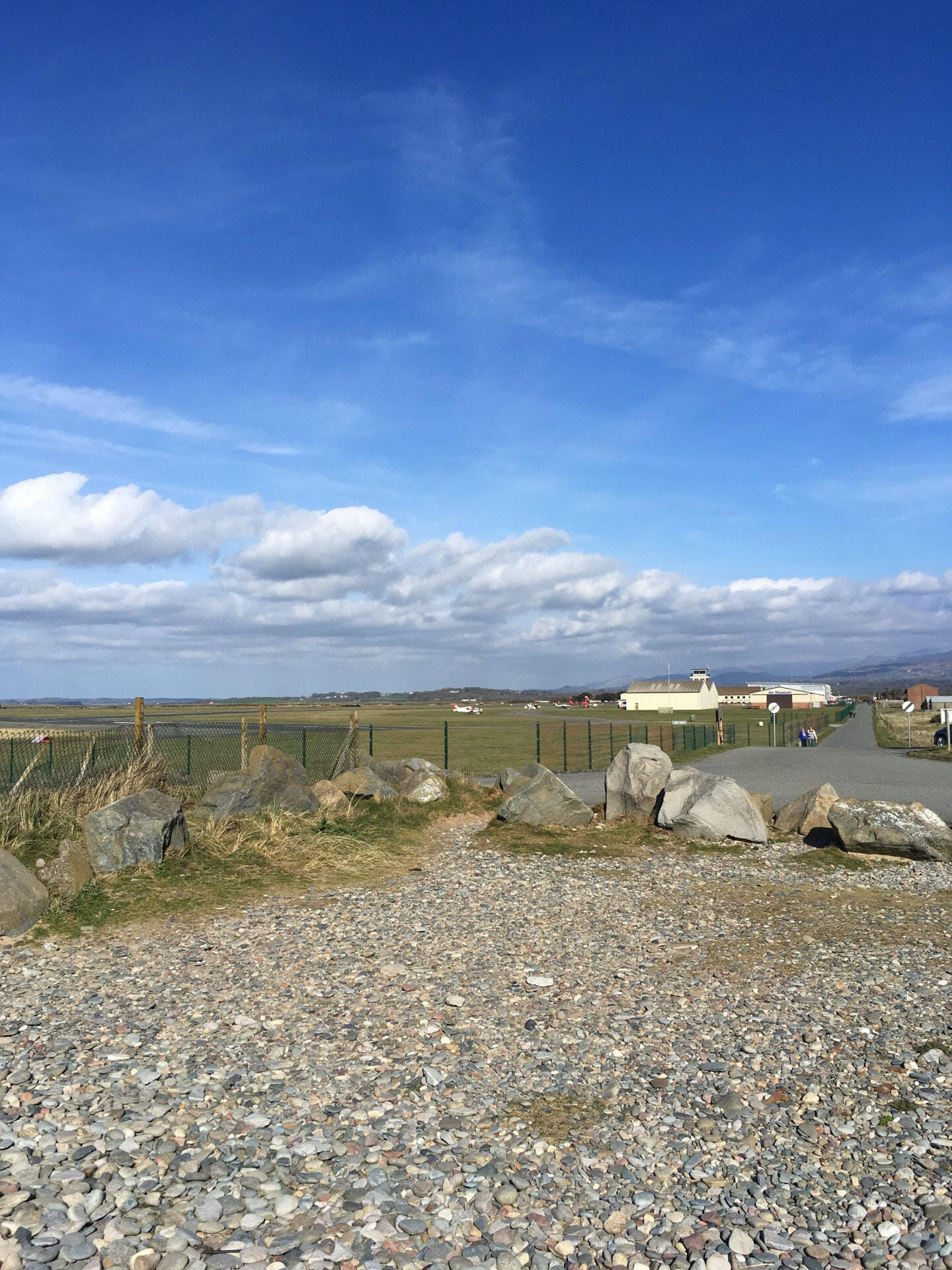 Fly to Caernarfon with short walk to beach or lunch in café