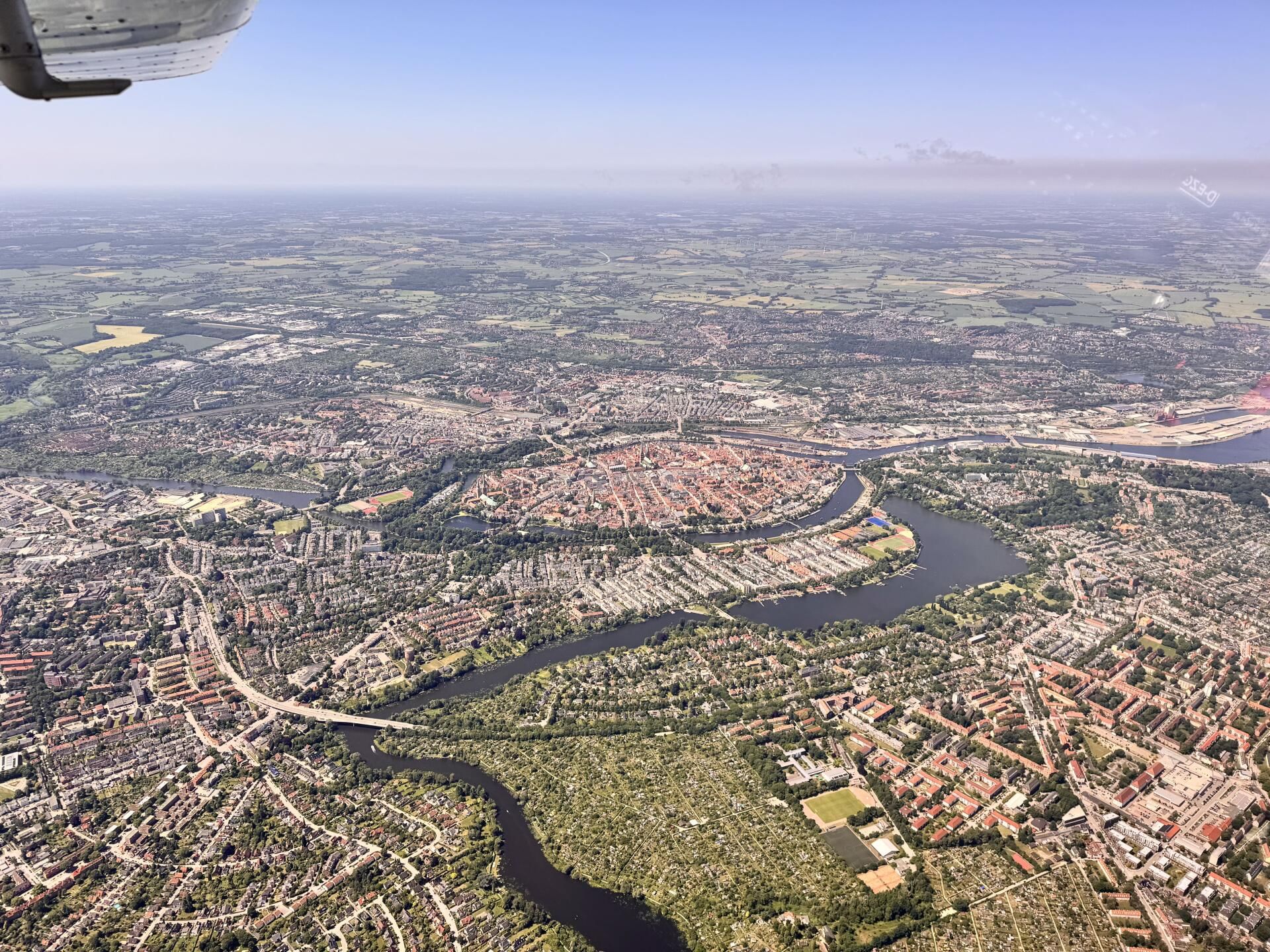 Luebeck von Oben