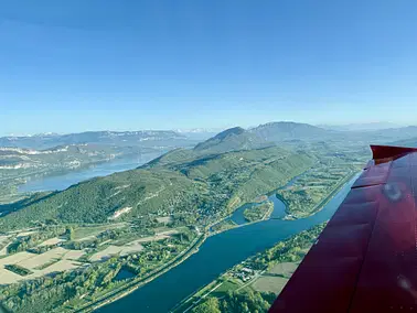 Balade au dessus des lacs du Bourget et d'Aiguebelette