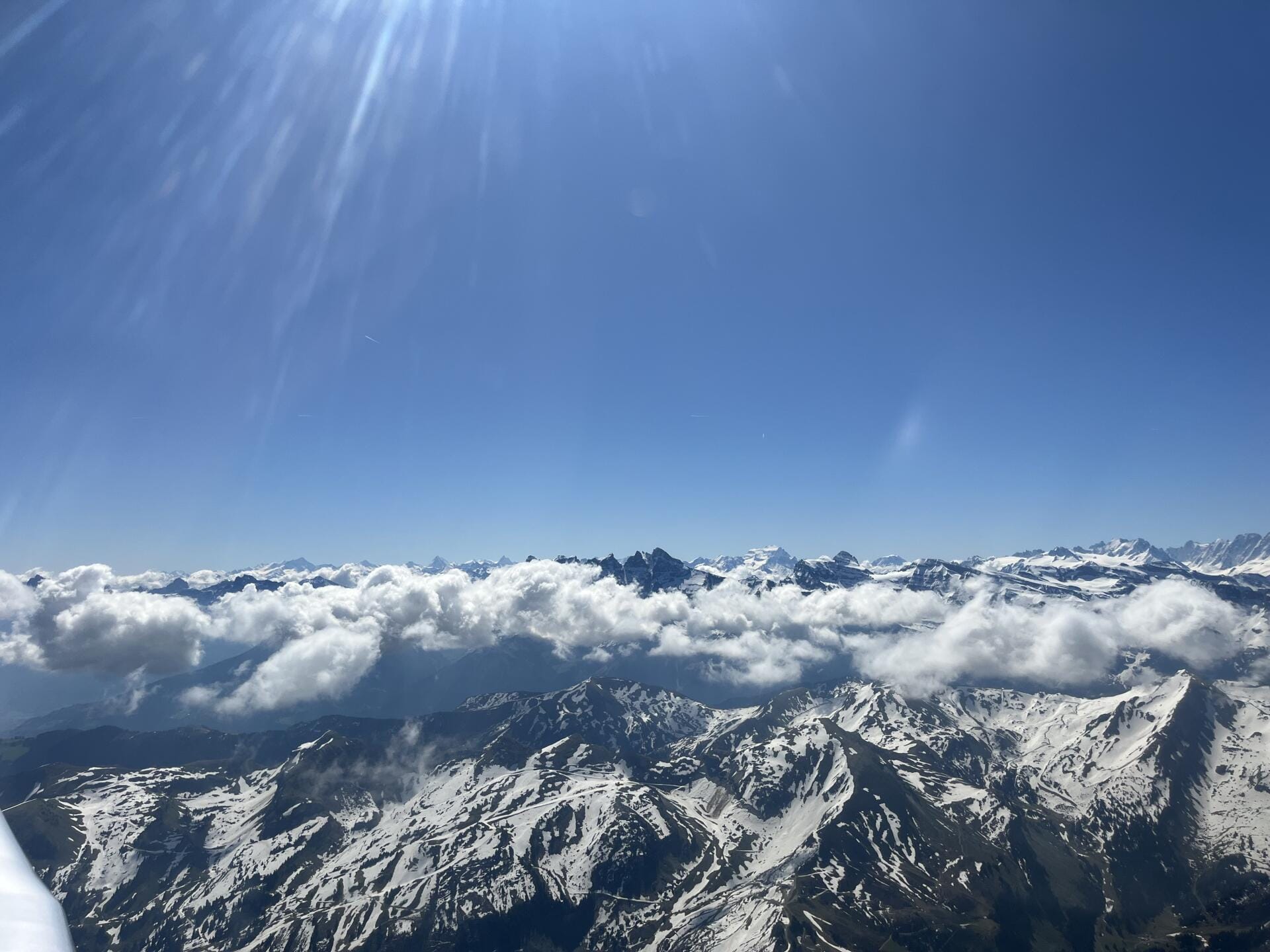 Mont blanc: Du jura jusqu’aux neiges éternelles.