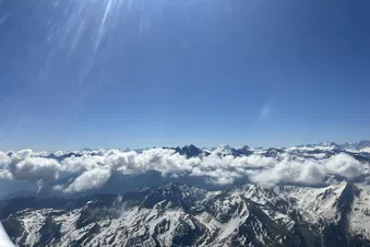 Mont blanc: Du jura jusqu’aux neiges éternelles.