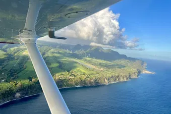 Vol au Nord et au Sud de La Martinique en avion !