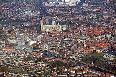 Orbital tour of historic York from 2000ft by helicopter!