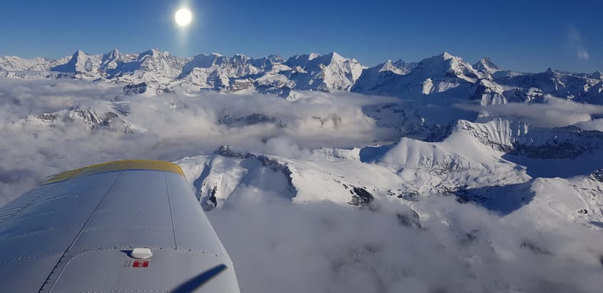 Berner Alpen, Wallis und Aletschgletscher