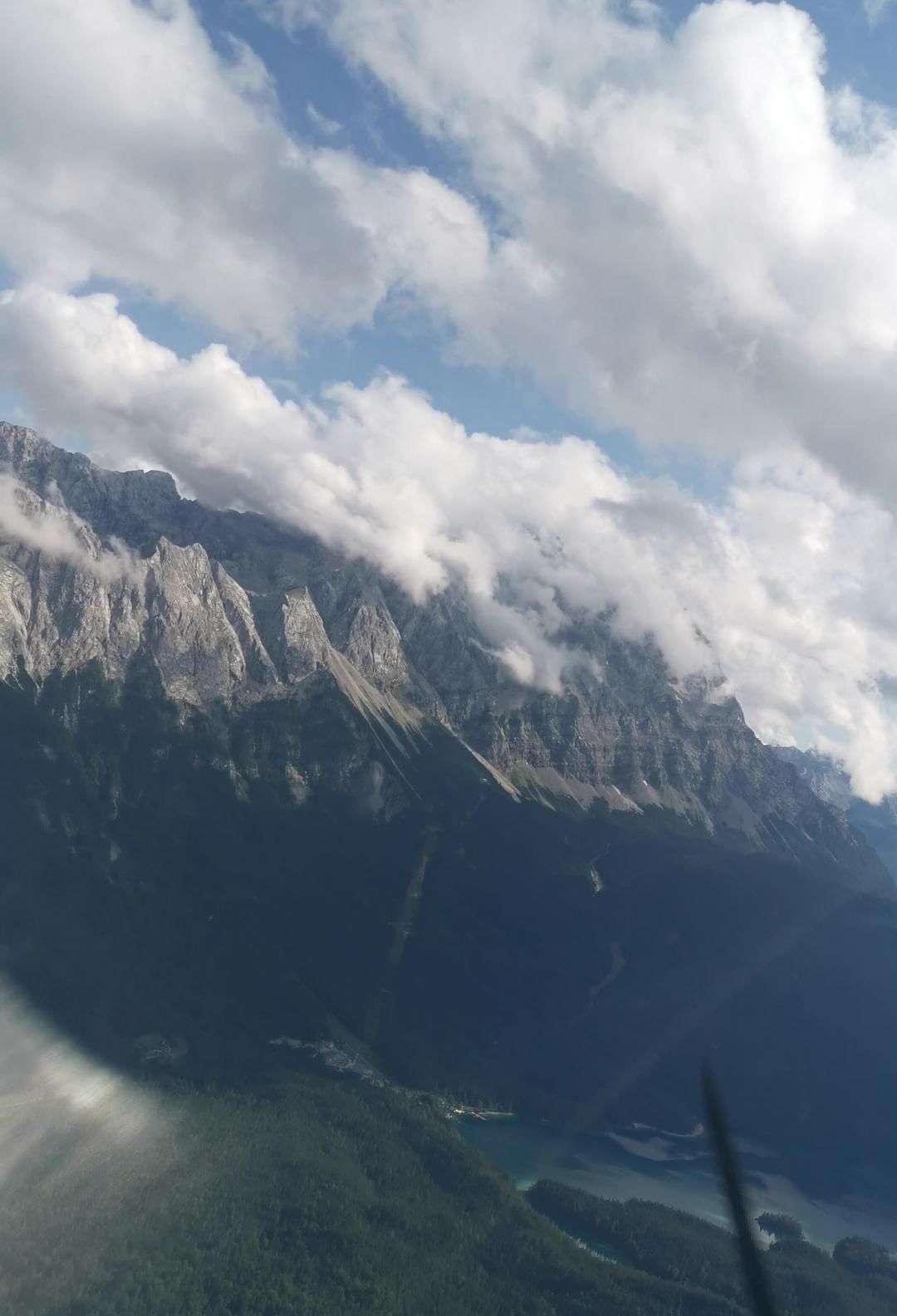 Alpenrundflug von Ingolstadt aus
