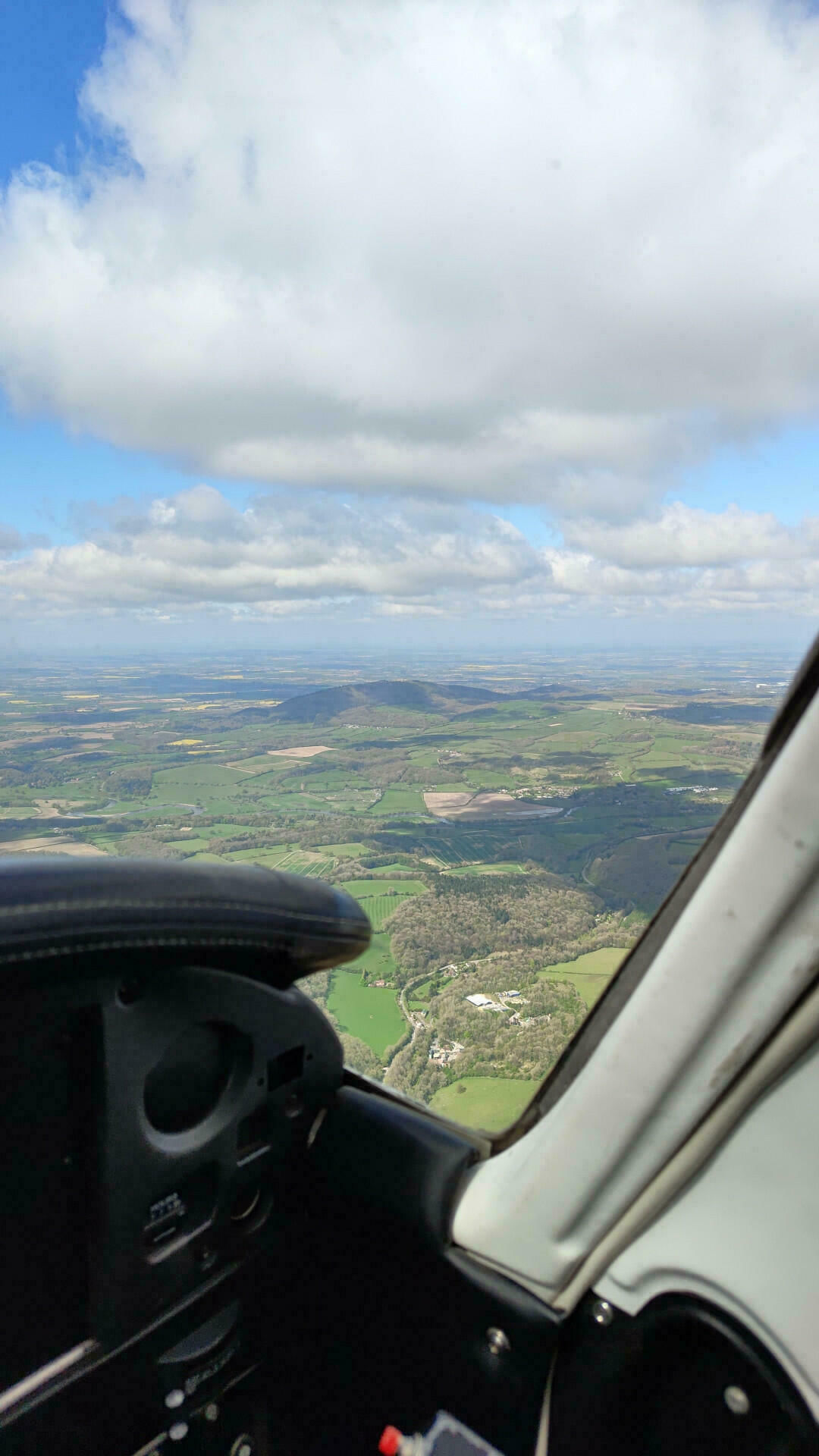 Beautiful Malvern and Shropshire hills sightseeing Flight.