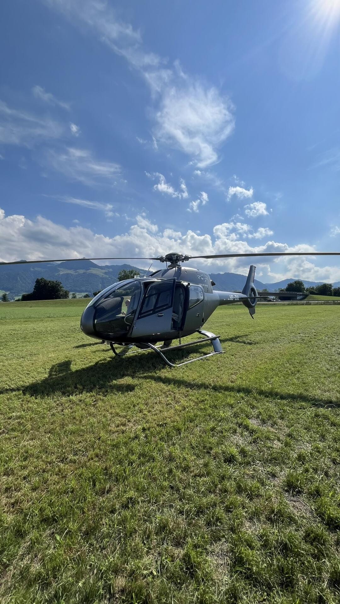 Restaurant-Flug - Mit dem Heli zum zMittag