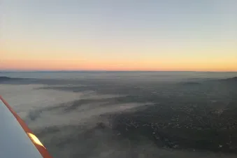 Balade dans le beaujolais en fin de journée