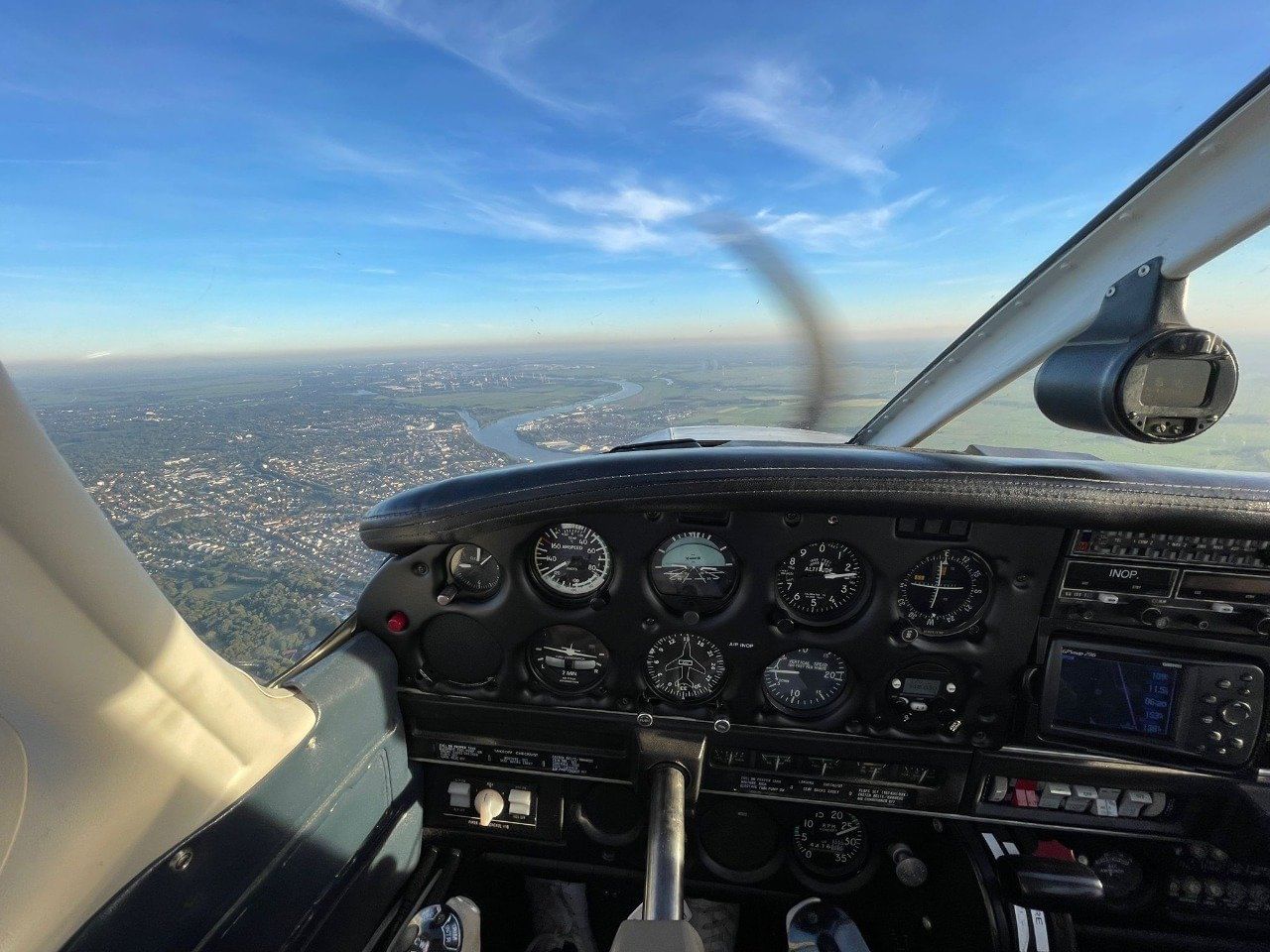 Rundflug über Bremen und umzu!