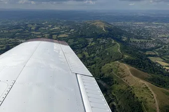 Malvern walker path looking north