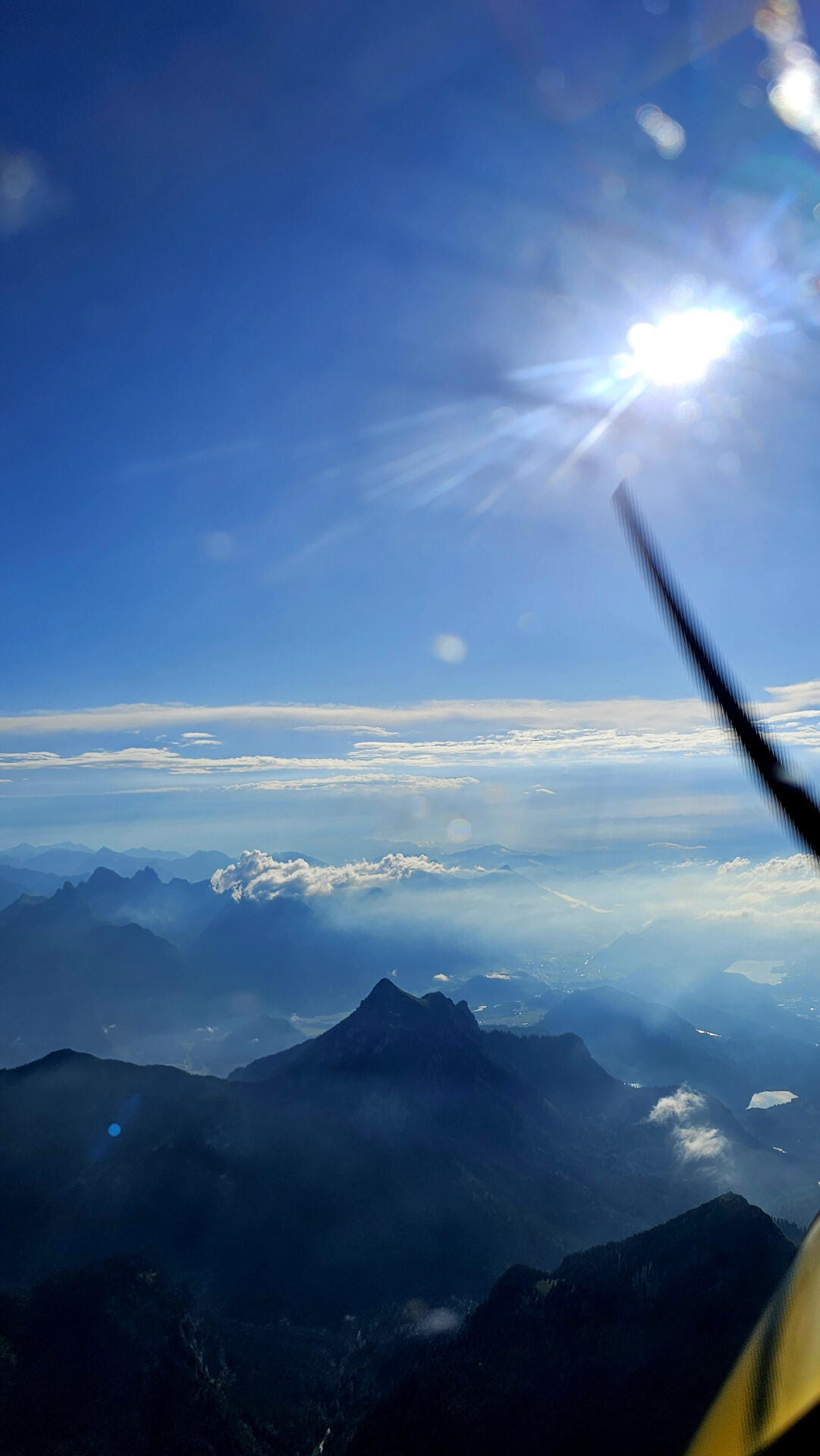 Vier Seen und Berge