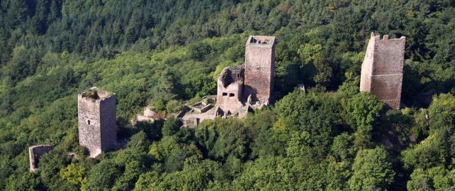 Sommets vosgiens - Des ballons aux chateaux