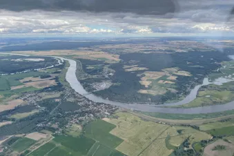 Barnim und die Uckermark an der Oder entlang