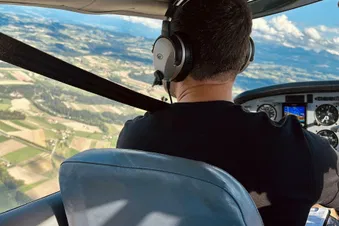 Sicht des Piloten!