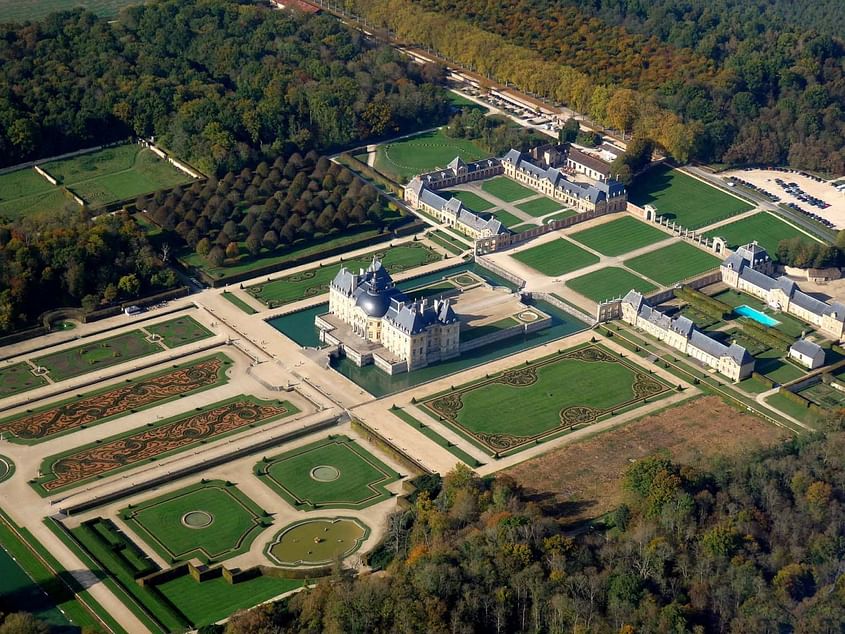 Balade aérienne - Château de Vaux le Vicomte