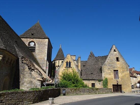 Toits de lauzes de Saint Genies.