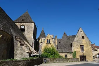 Toits de lauzes de Saint Genies.