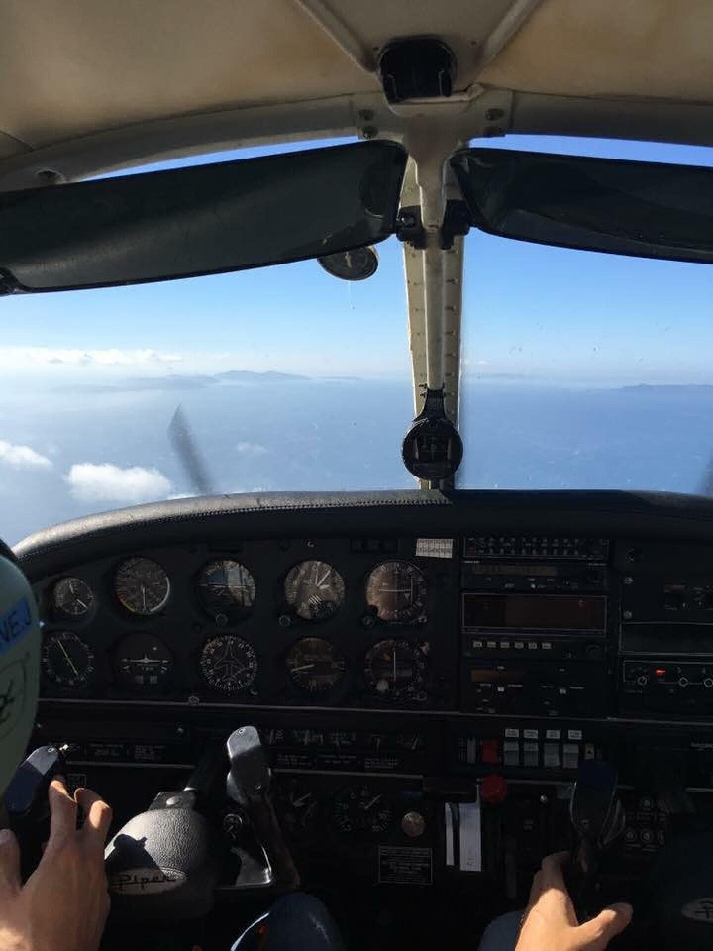 Promenade aérienne parc des calanques rade de Marseille