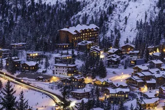 Weekend Ski trip or summer holiday to Courchevel Altiport