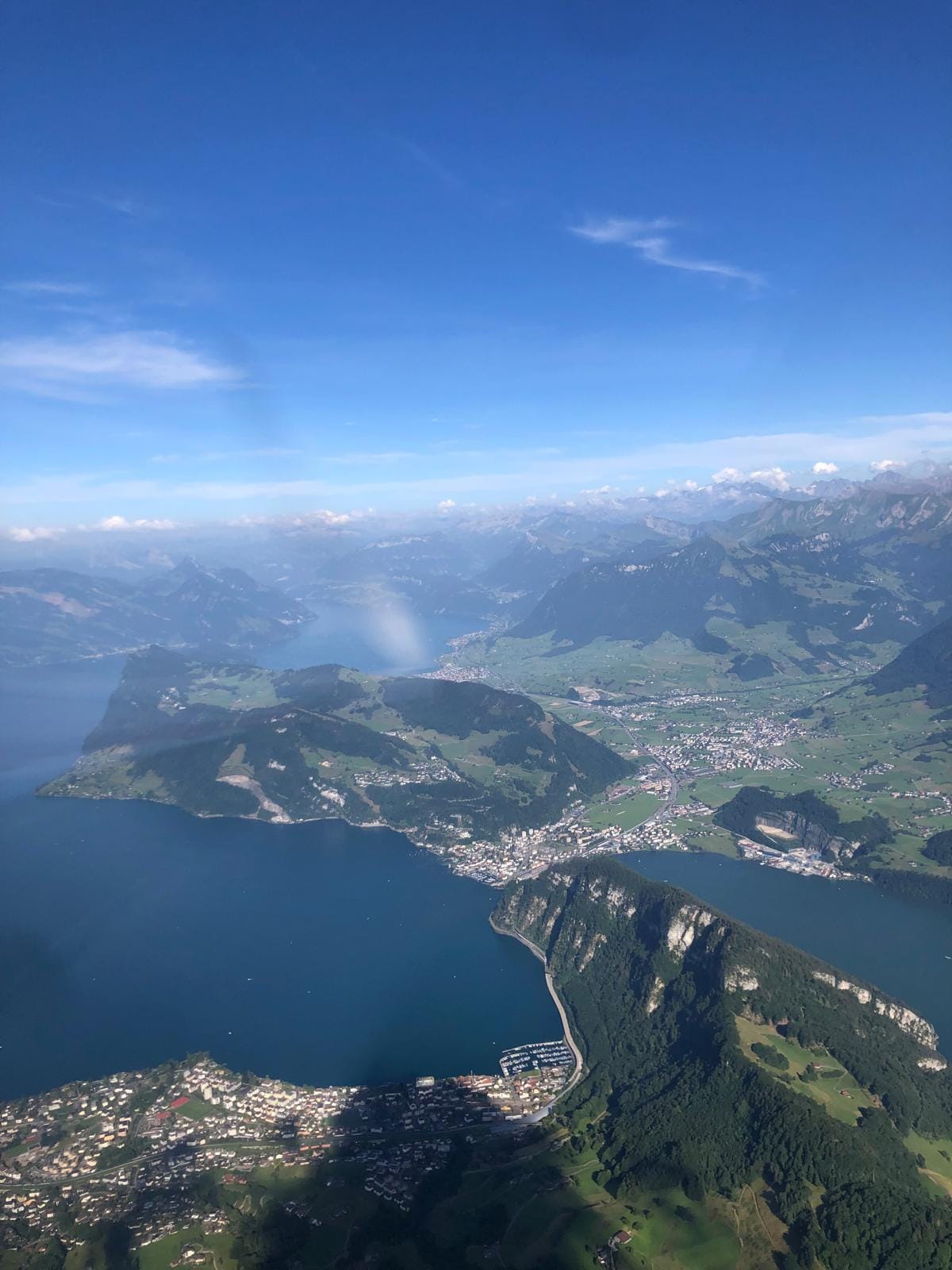 Rundflug über die Zentralschweiz