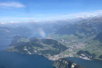 Rundflug über die Zentralschweiz