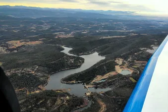 Lac de Carcès et l'étang du Trepaou