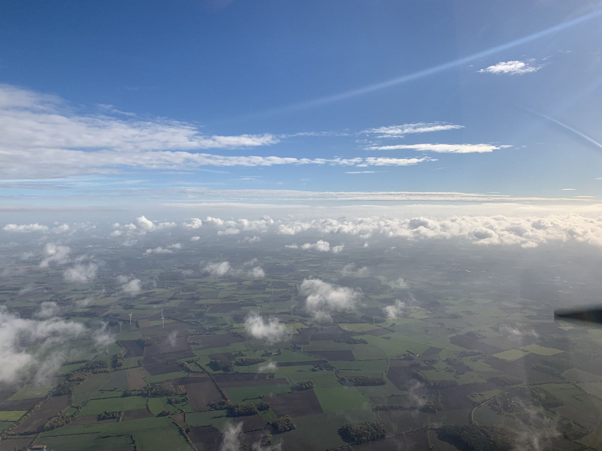 Rundflug über das Münsterland
