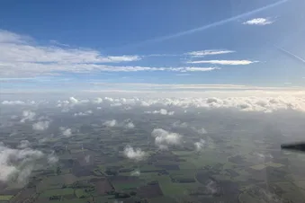 Rundflug über das Münsterland