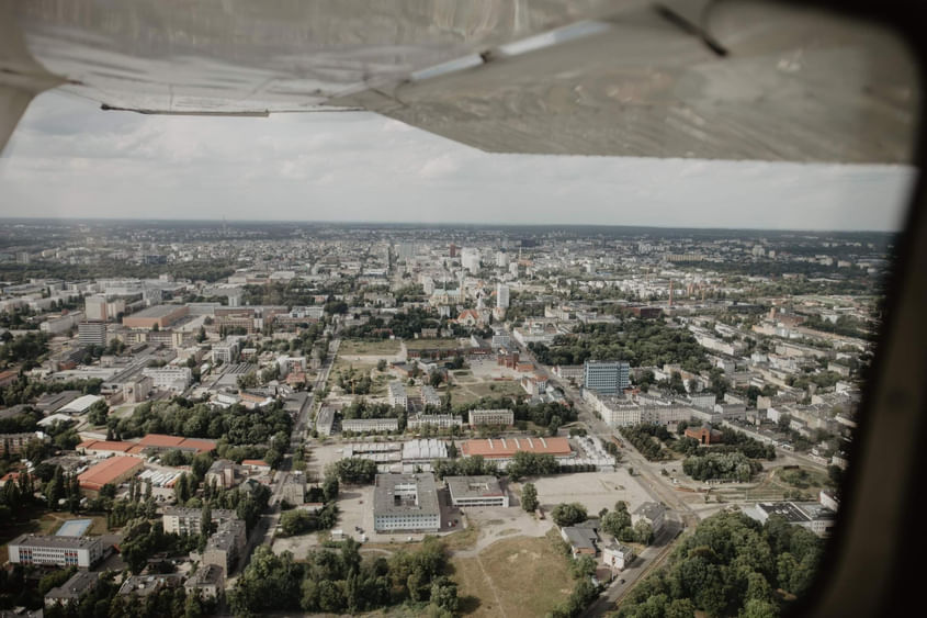 Lot widokowy samolotem 30 minut