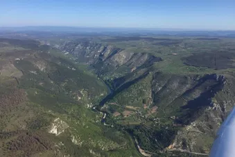 Balade aérienne en Lozère