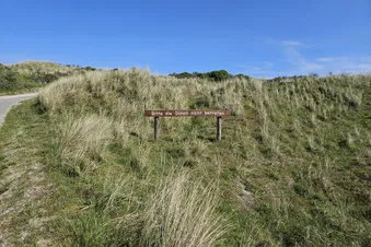 Juist: 500m nach der Landung der Weg zum Sandstrand