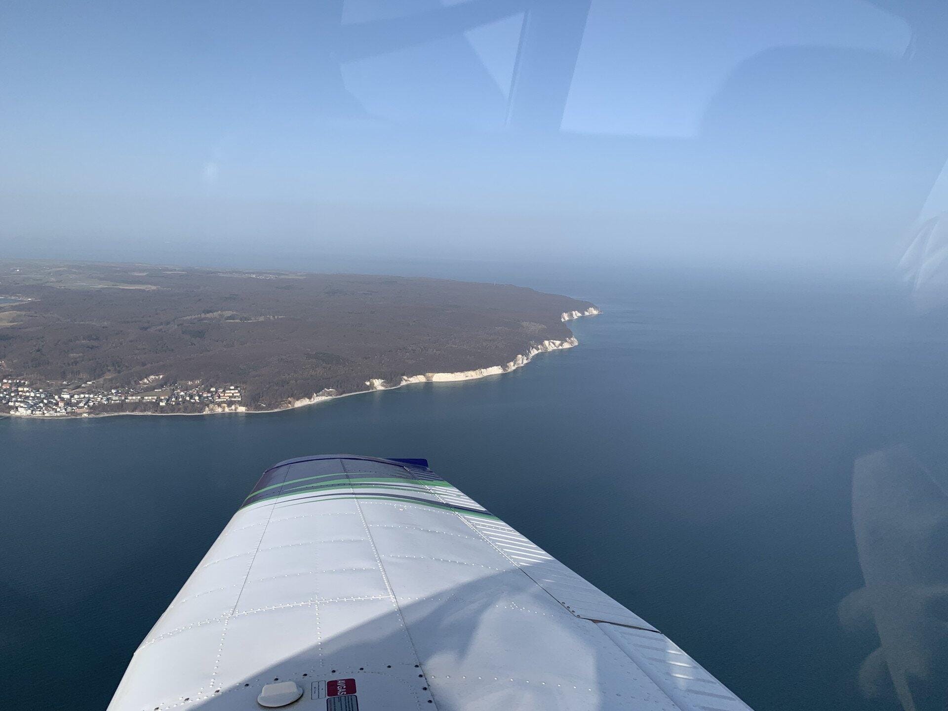 Rundflug zu den Inseln Rügen und Usedom an einem Tag
