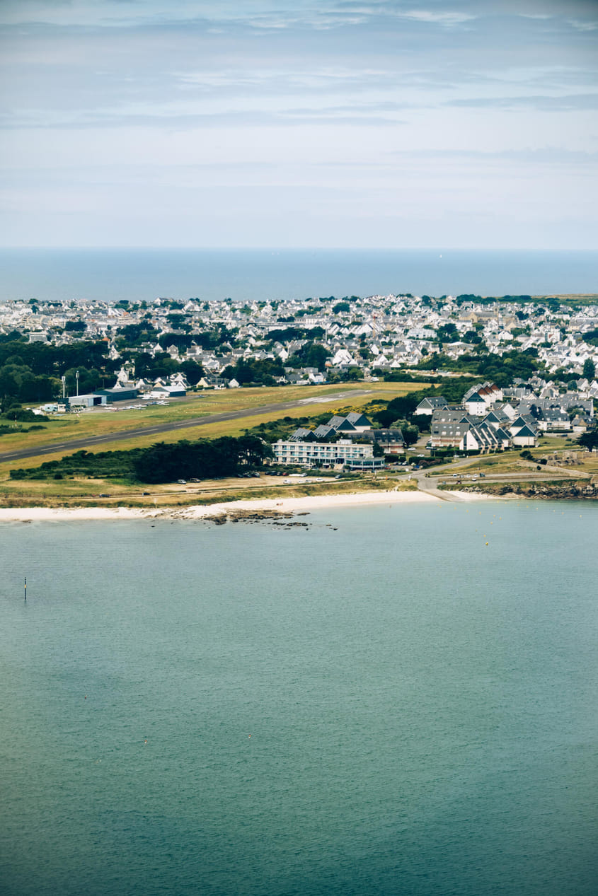 Évasion aérienne avec escale à Quiberon
