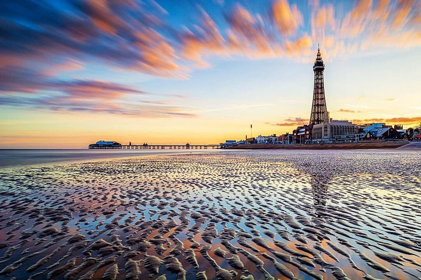 Sightseeing flight of Blackpool and the Fylde coast