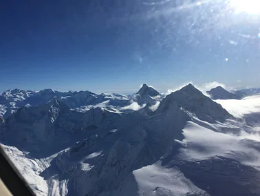 Mont Blanc, Matterhorn, Aletschgletscher, Jungfraujoch
