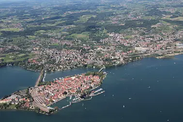 Bodenseerundflug / Mainau (Bild) / Konstanz / Reichenau