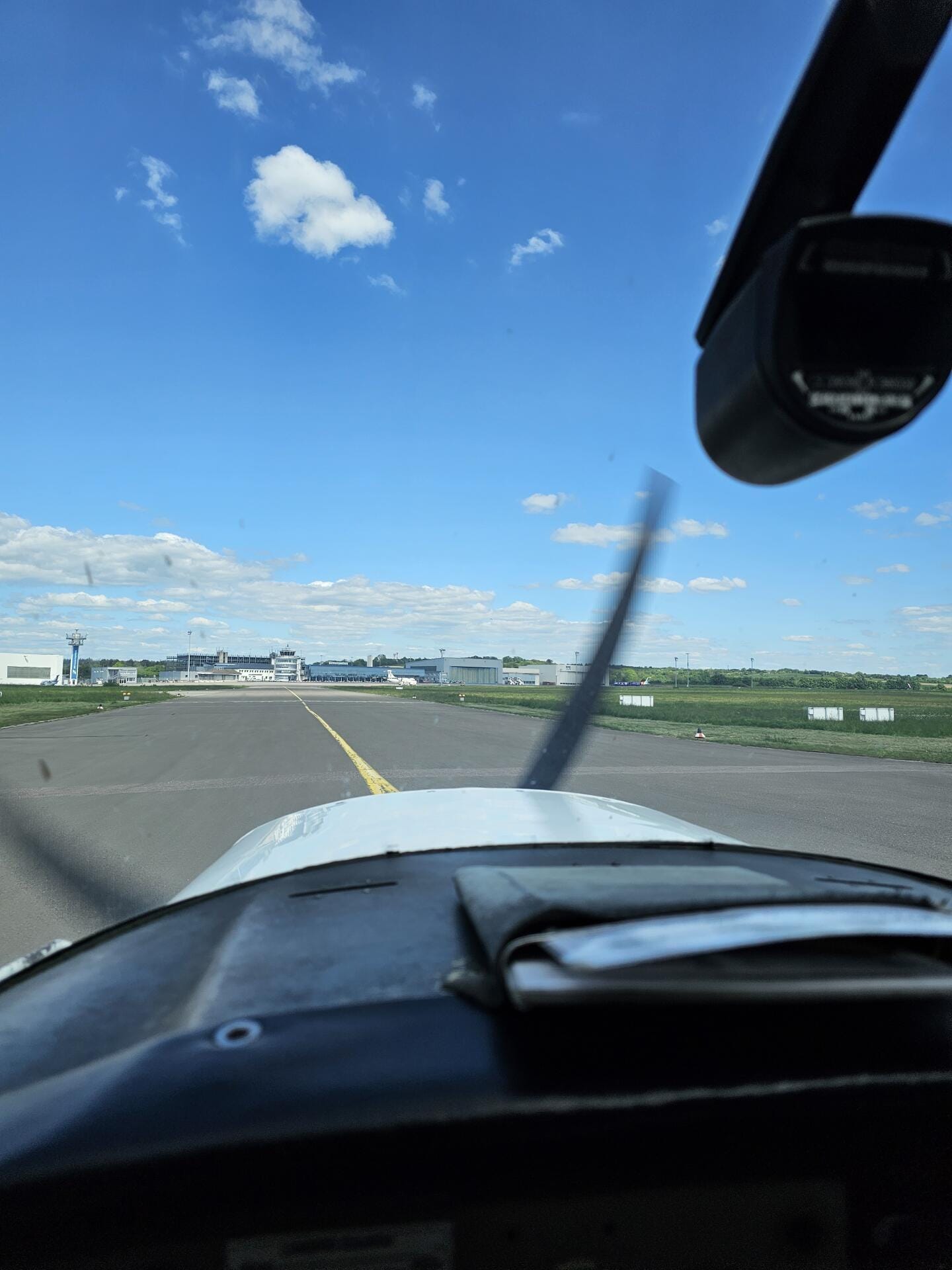 Rundflug über das Ruhgebiet und das bergische Land