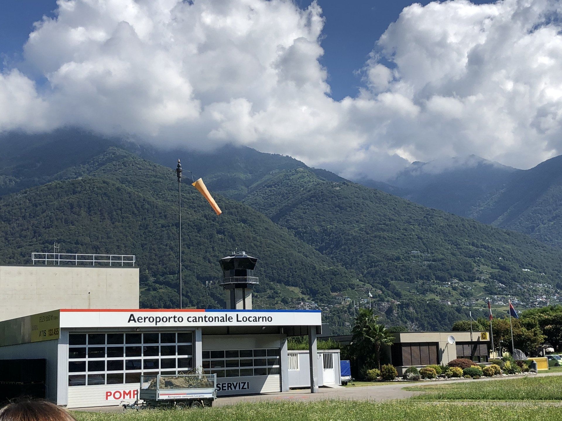 Pizza in Locarno im Tessin