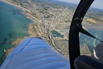 Cap sur Granville avec survol du Mont-Saint-Michel