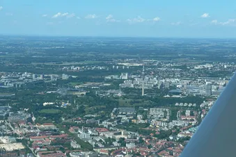 Großer Panoramaflug: Tegernsee, Starnberger See & München